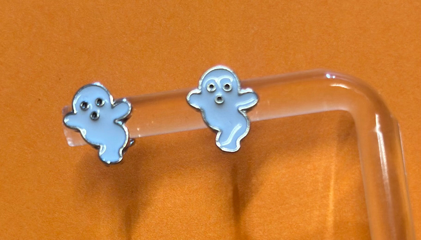 Ghost Stud Earrings