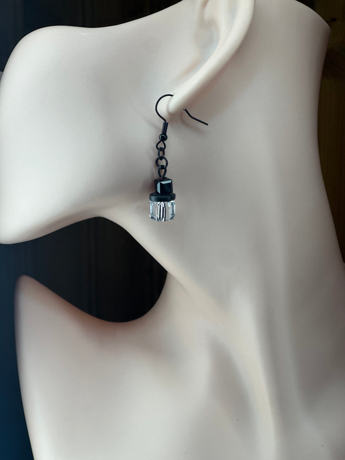 Snowman Head Dangle Earrings