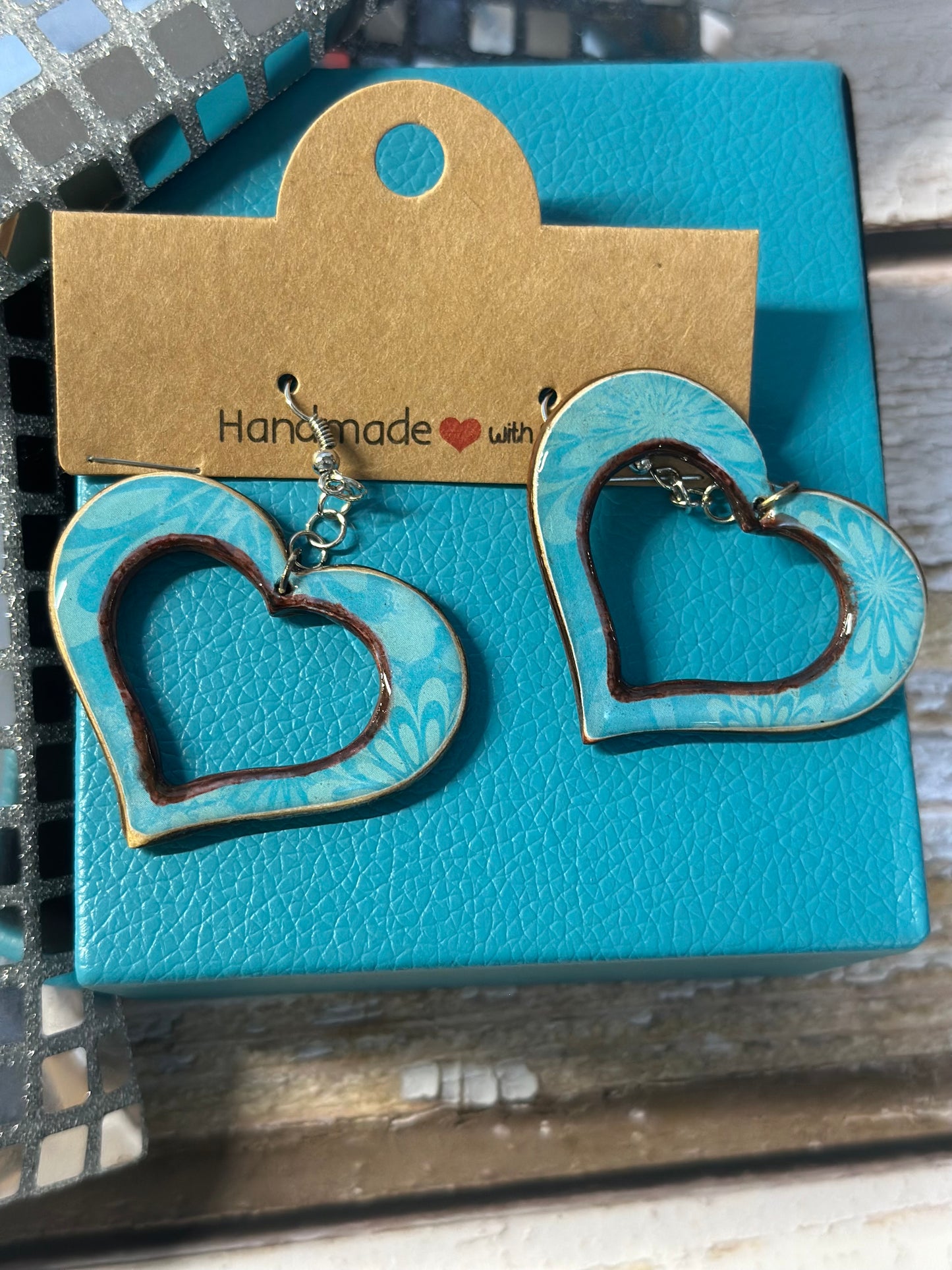 Large Heart Shape Earrings