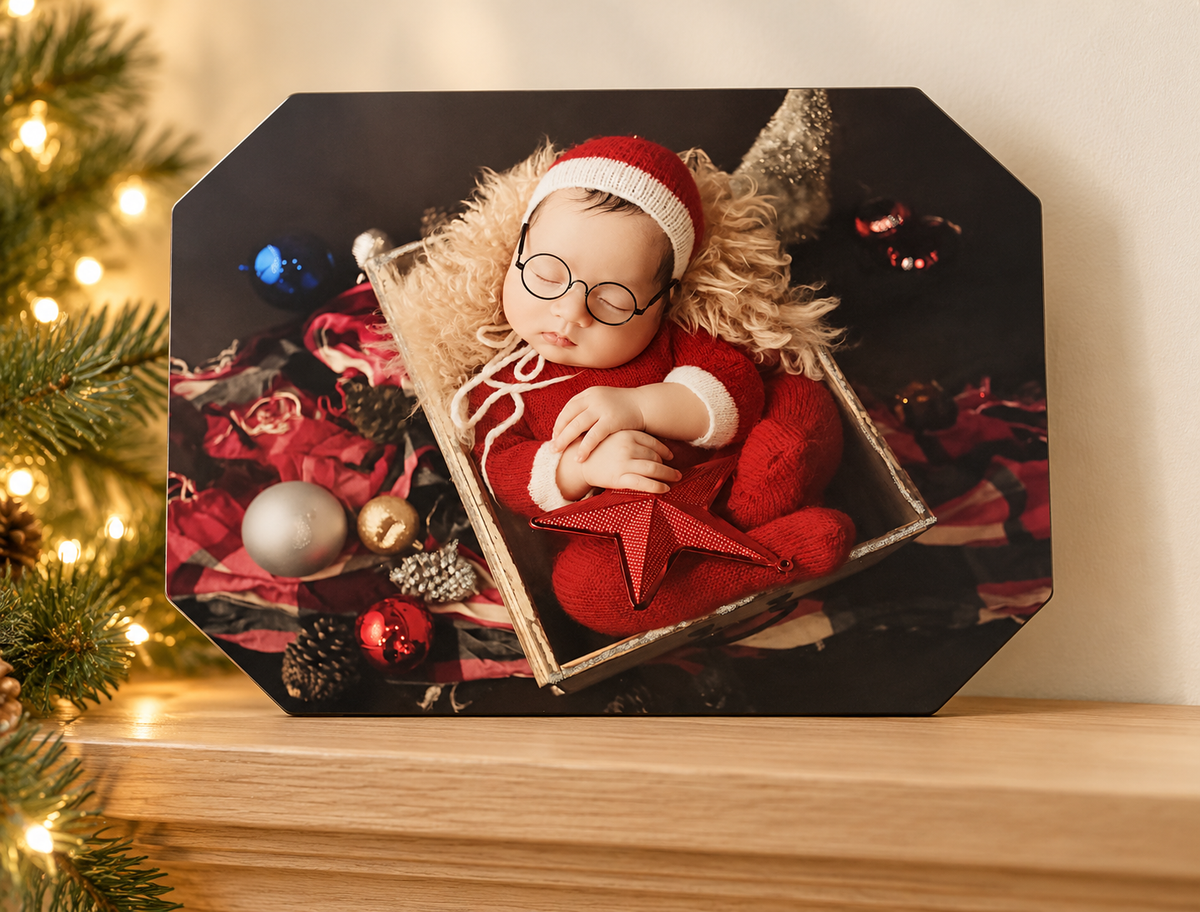 Picture Perfect Plaque-Christmas Baby