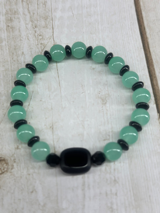 Green Adventurine Gemstone Bracelet