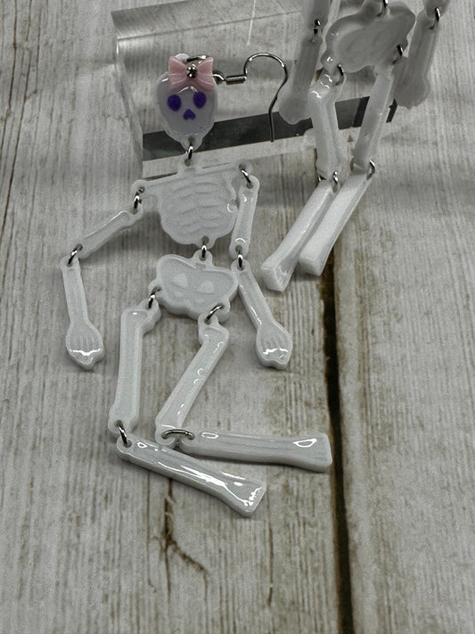 Skeleton Dangle Earrings