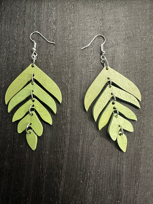 Leaf Dangle Earrings