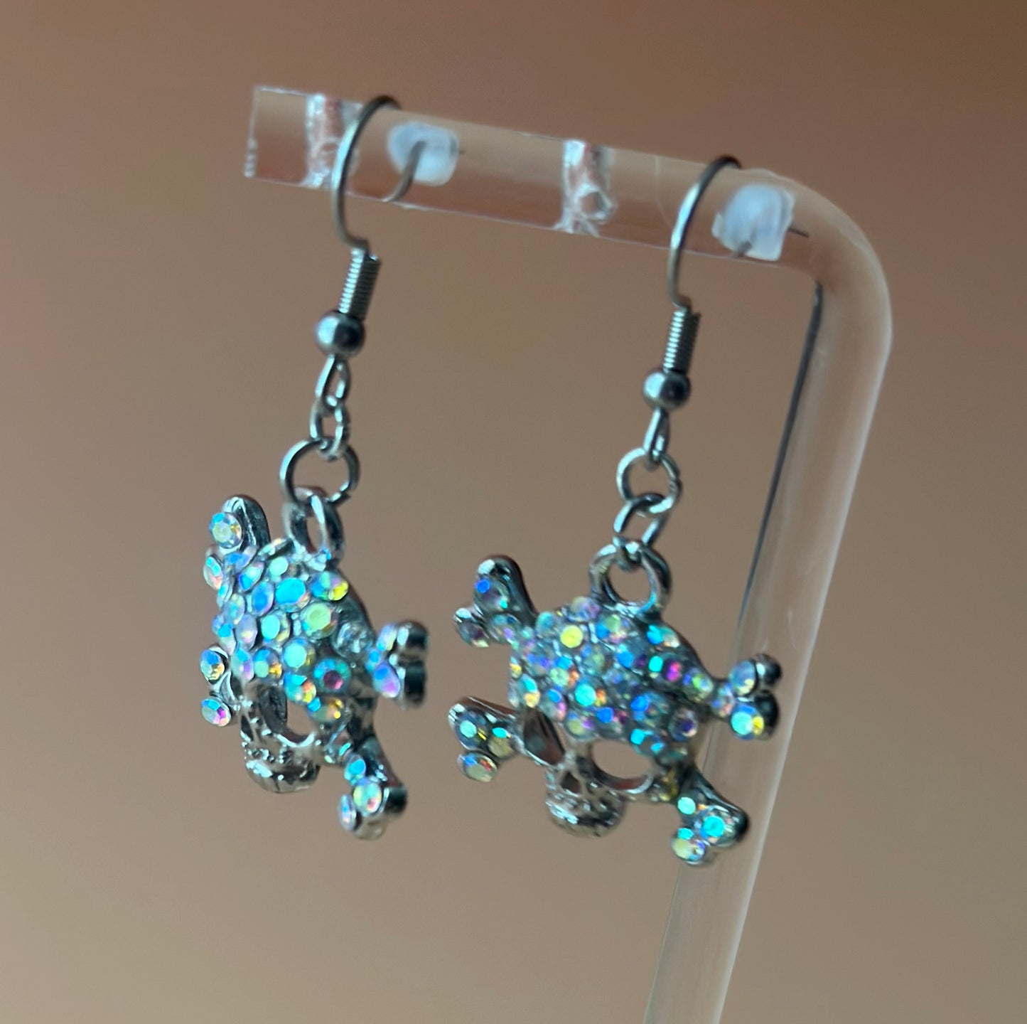 Bling Skull Earrings