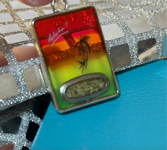 Beach Theme Keychain