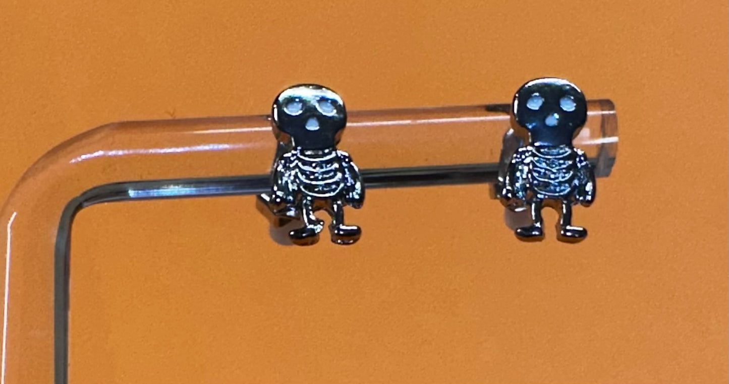 Skeleton Earrings