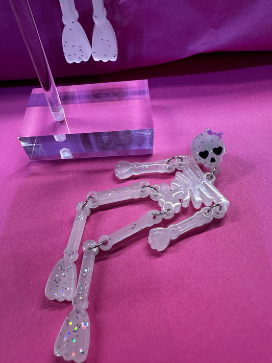 Skeleton Earrings