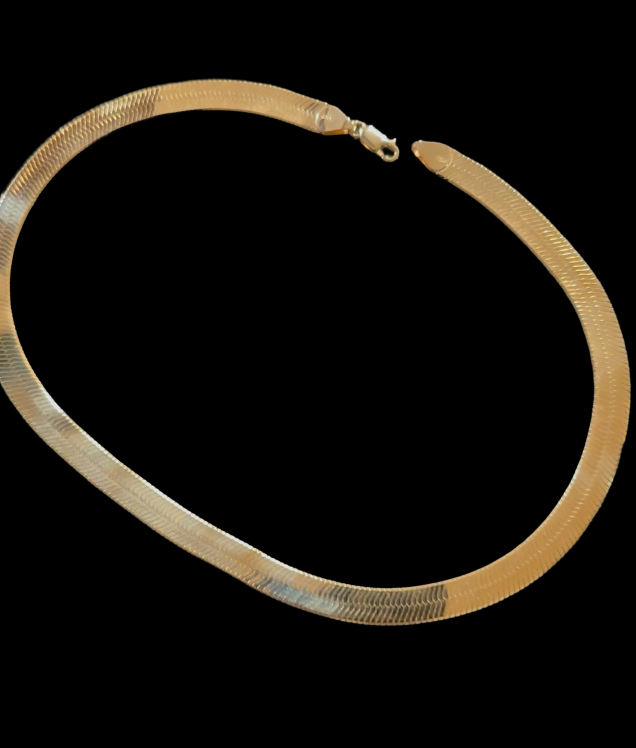 14kt Yellow Gold Herringbone Chain