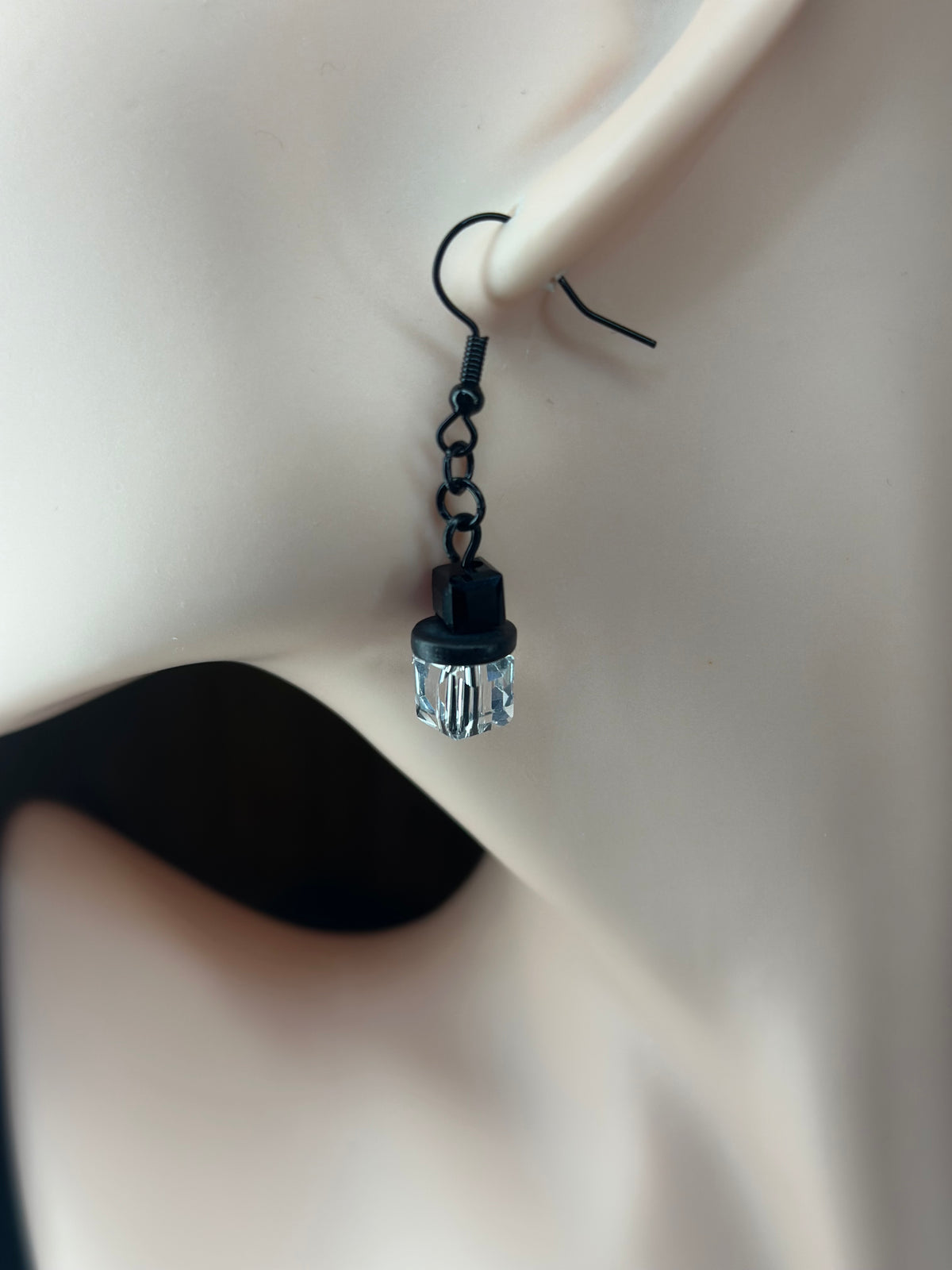 Snowman Head Dangle Earrings