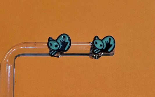 Cat Stud Earrings