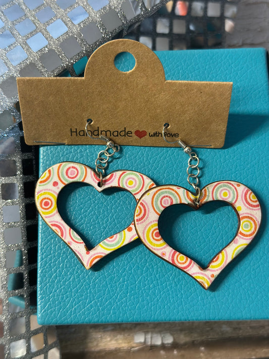 Large Heart Shape Earrings