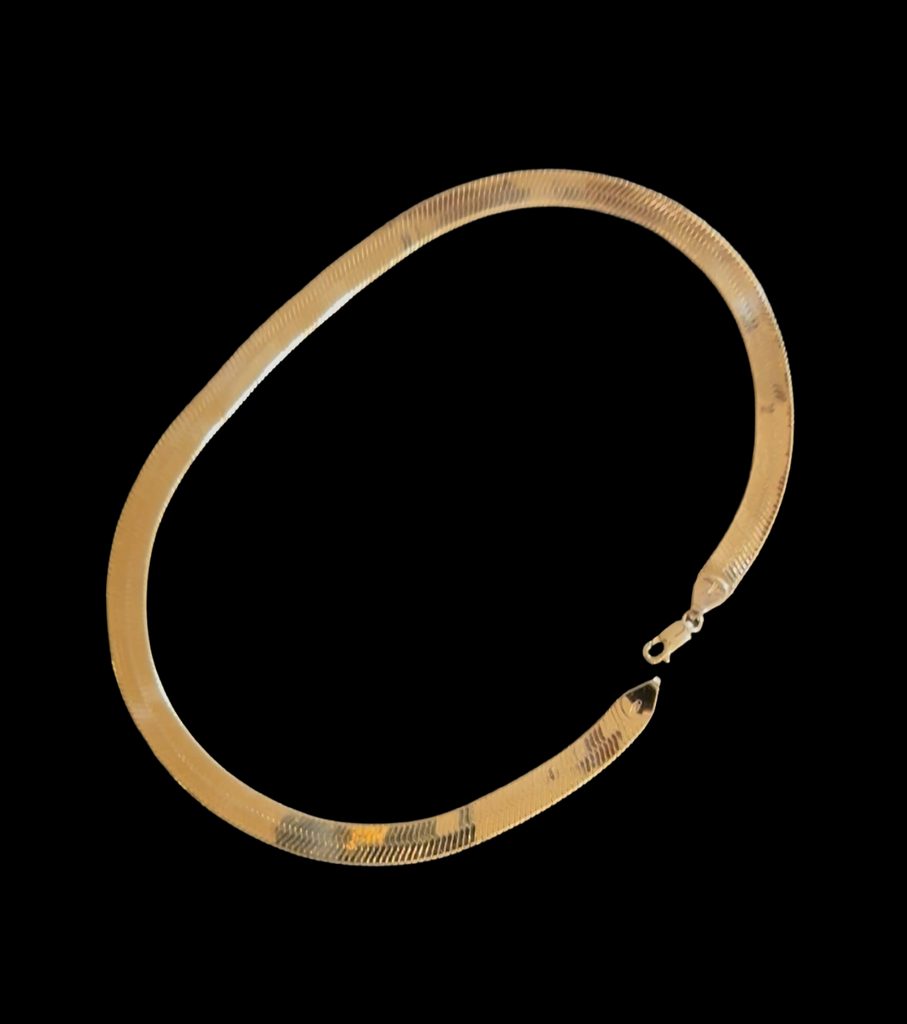 14kt Yellow Gold Herringbone Chain