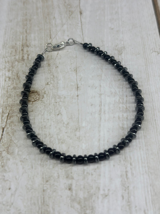 Black Hematite Bracelet