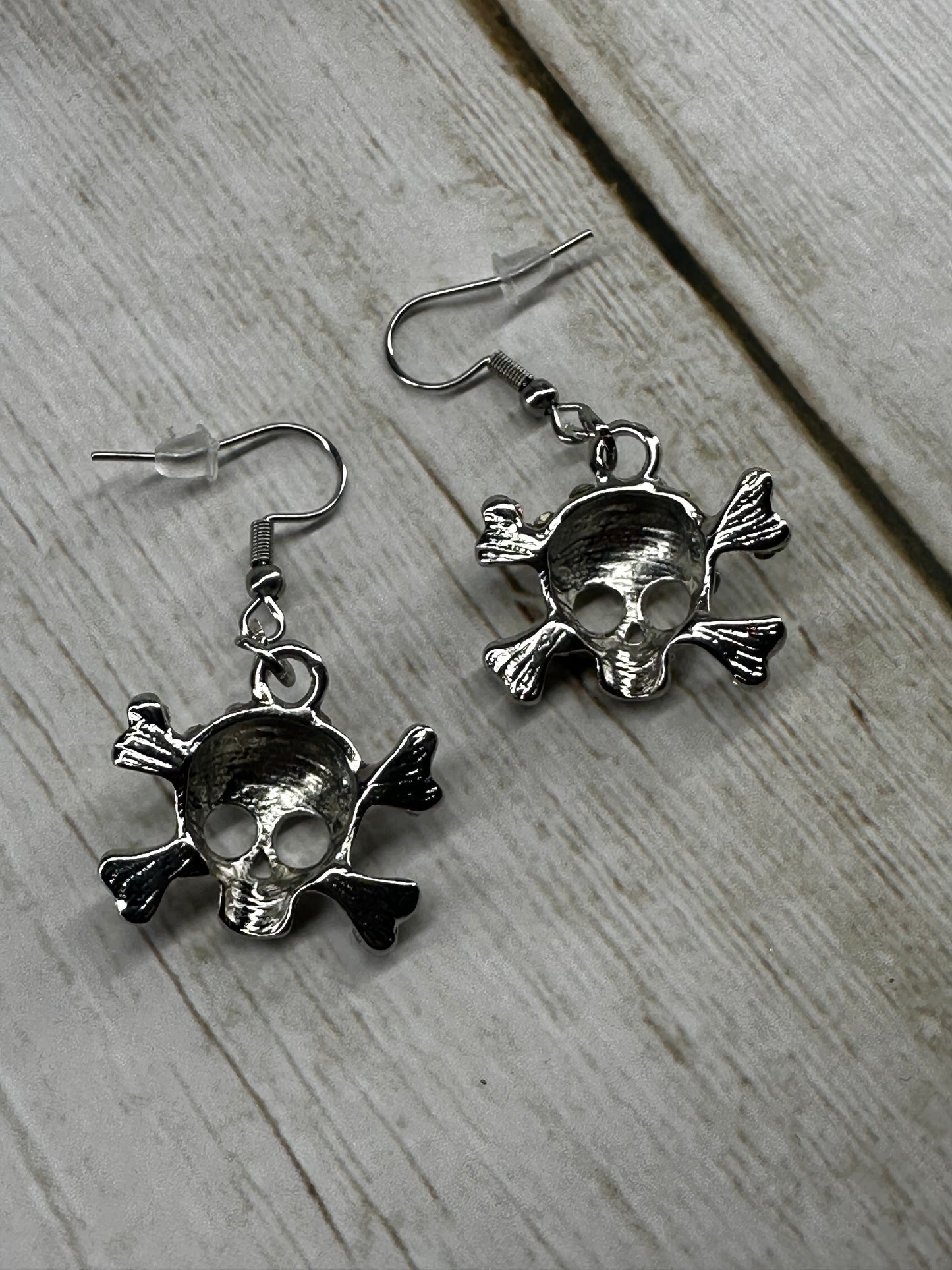 Bling Skull Earrings
