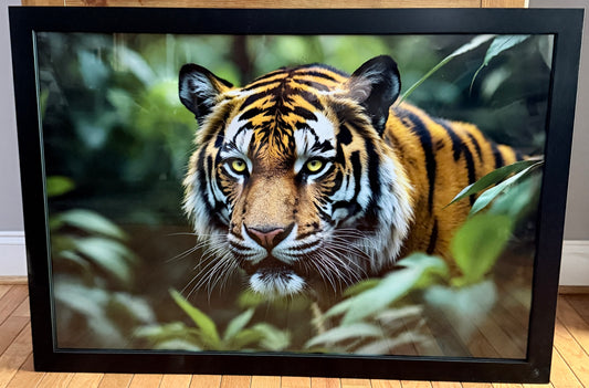 Framed Art Tiger