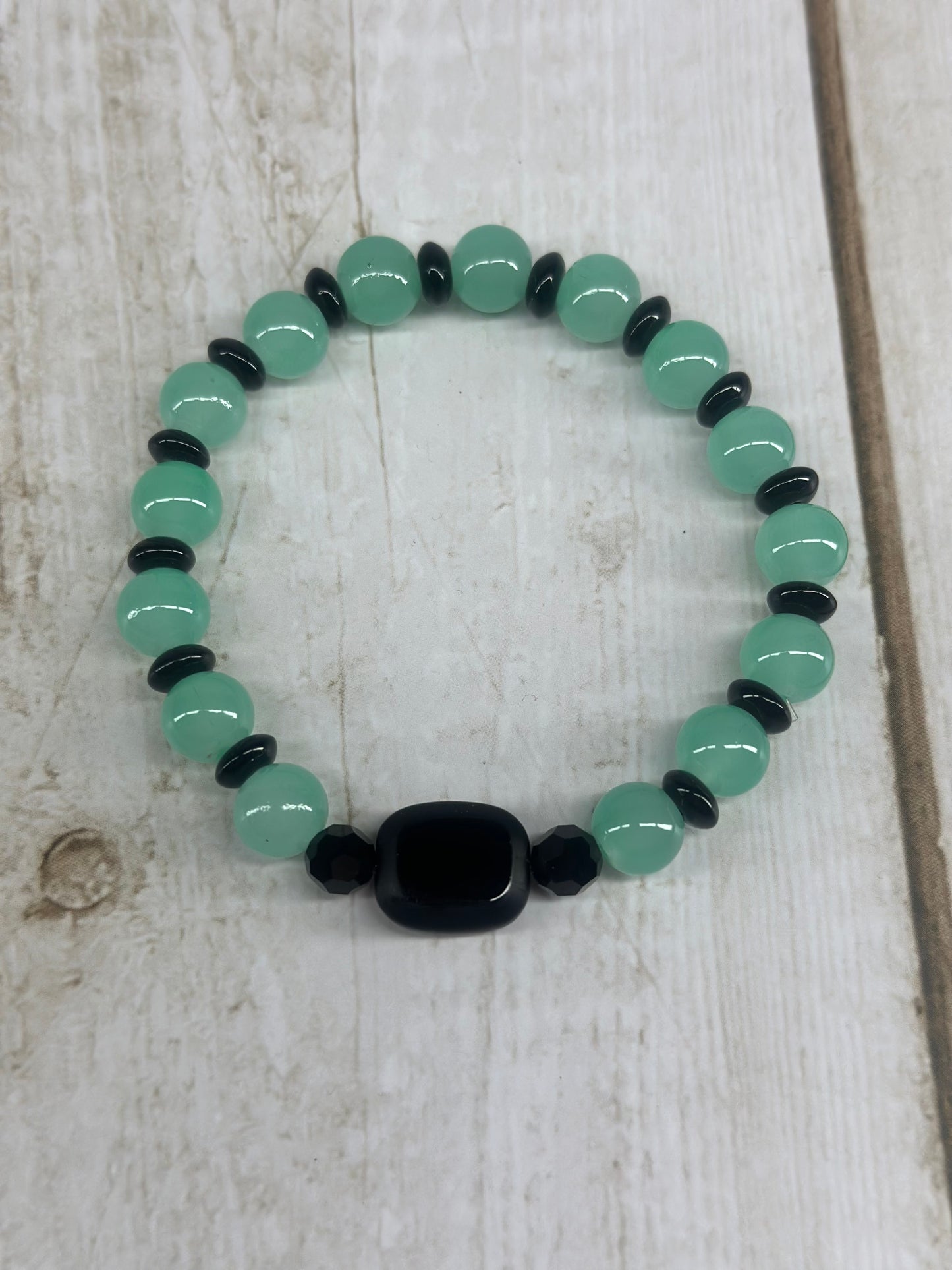 Green Adventurine Gemstone Bracelet
