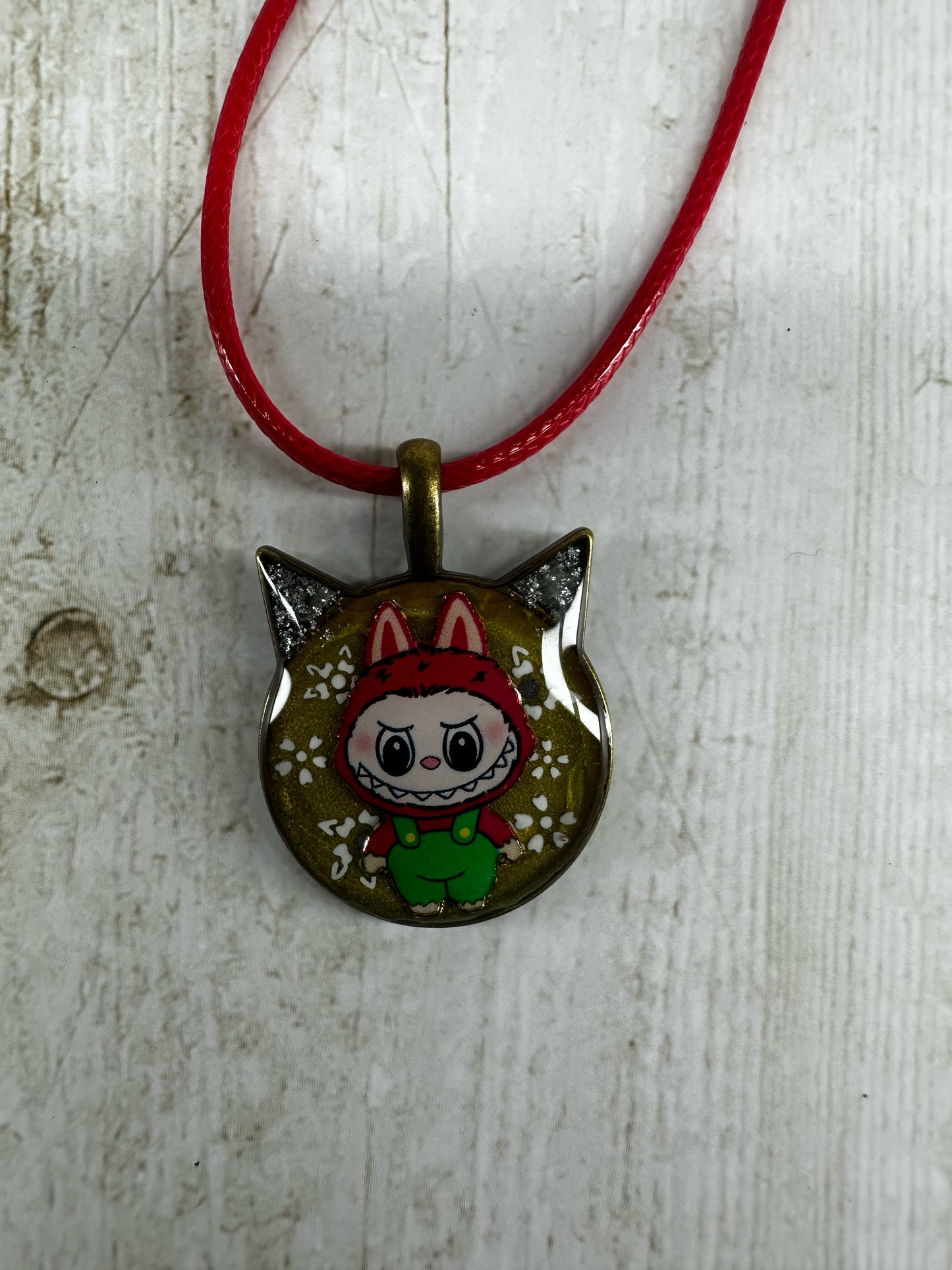 Labubu Pendant Necklace