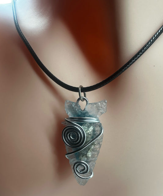 Silver Filled Arrowhead Necklace