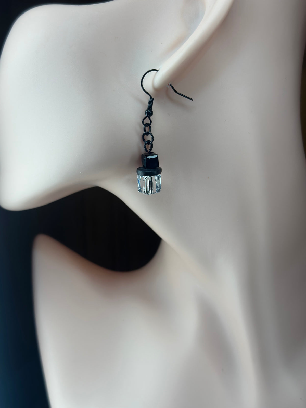 Snowman Head Dangle Earrings