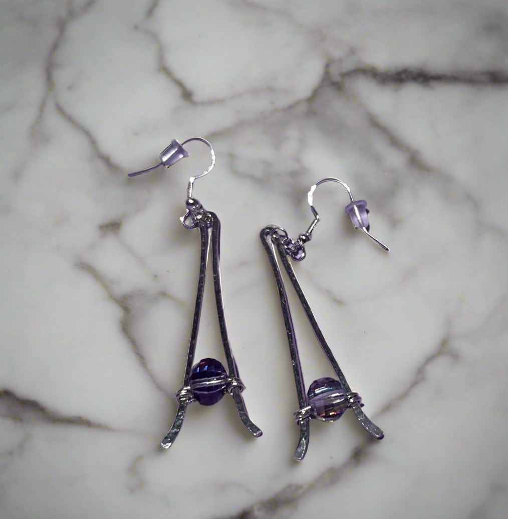 Sterling Silver 925 Dangle Earrings