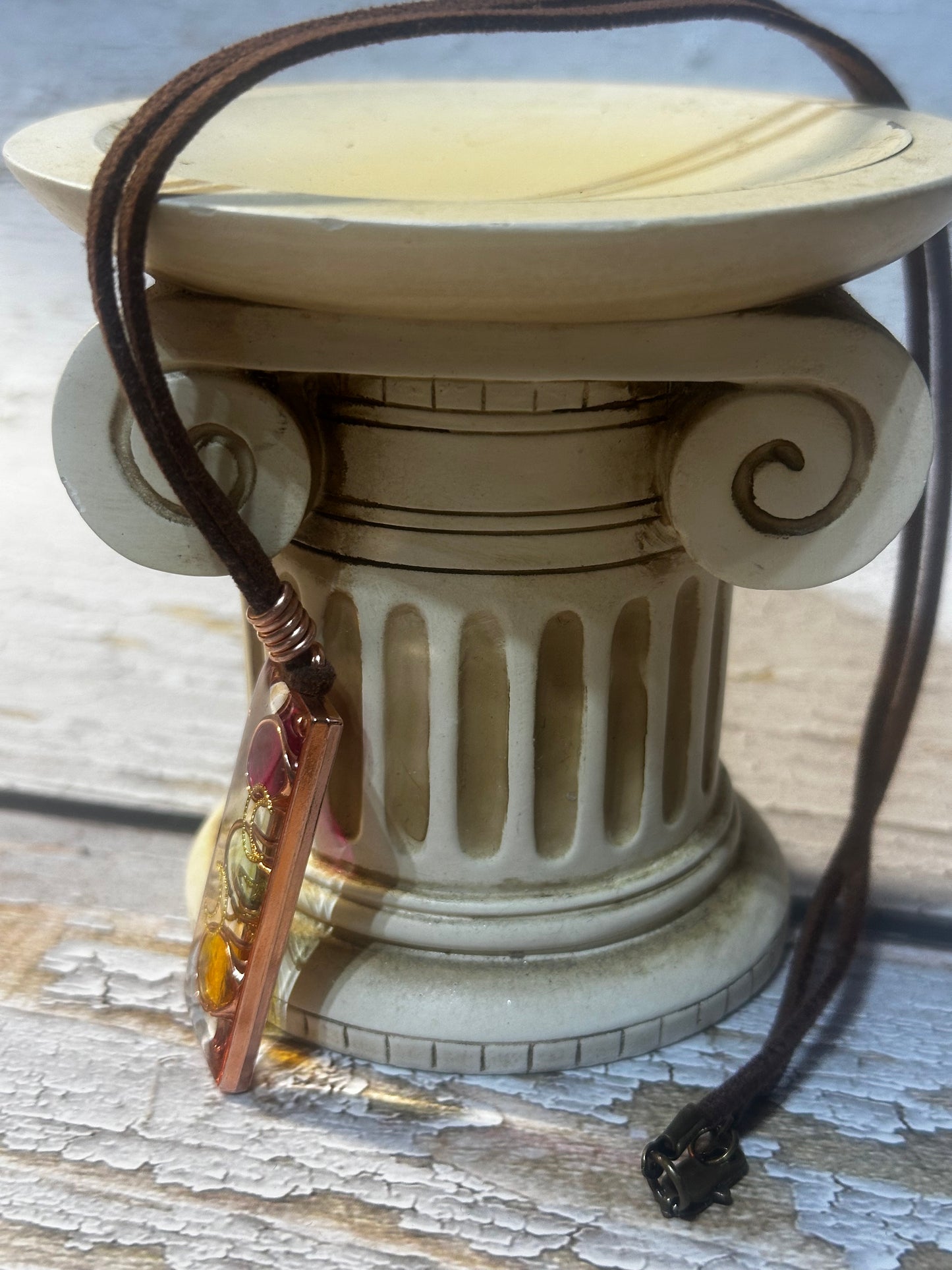 Rectangle Pendant Necklace