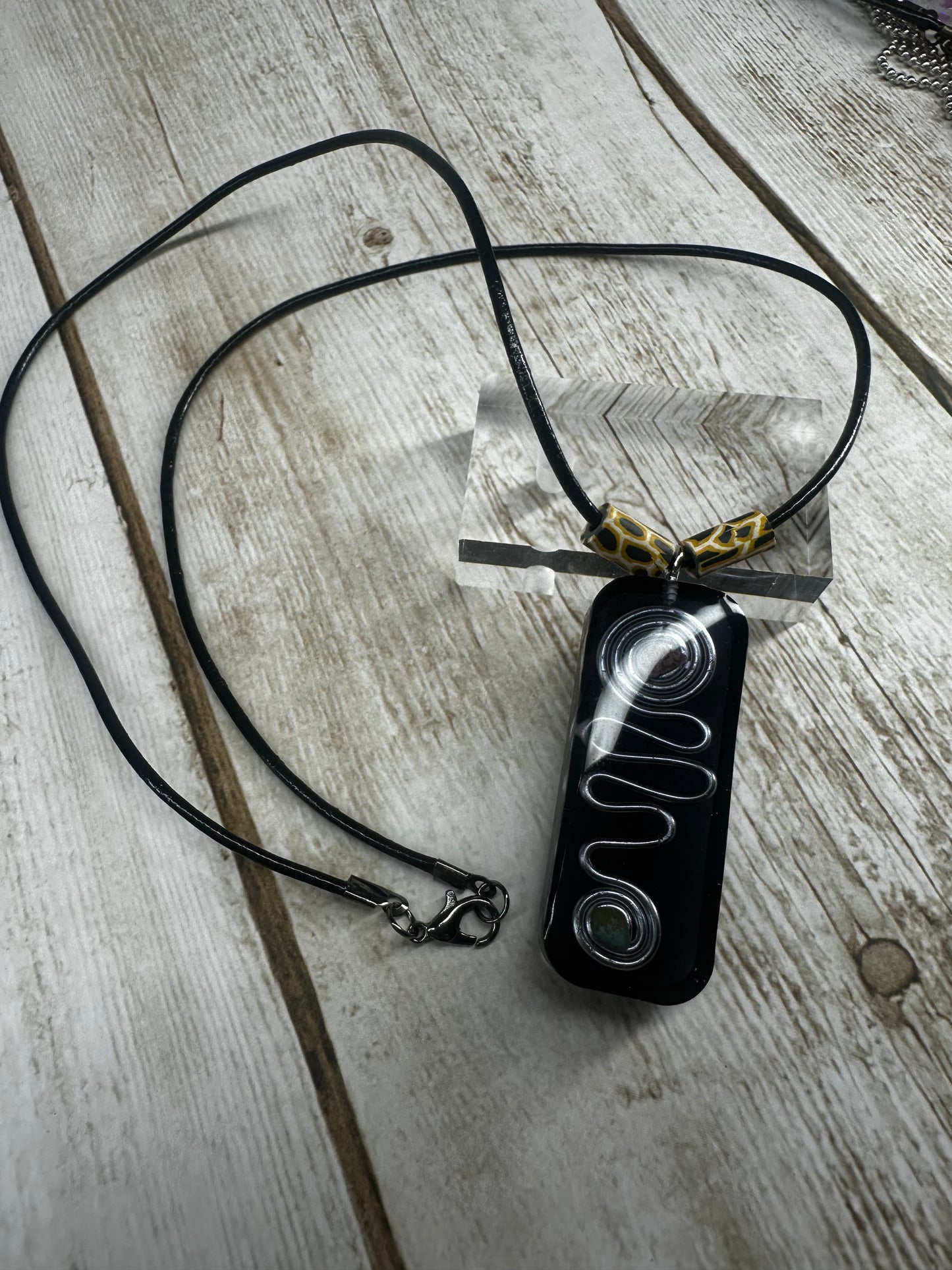 Doodle Pendant Necklace