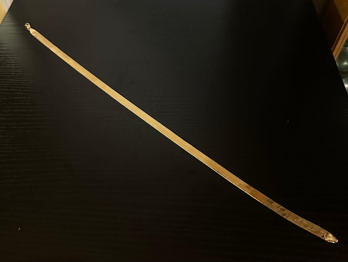 14kt Yellow Gold Herringbone Chain